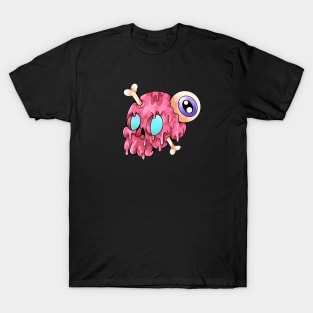 melting skull T-Shirt